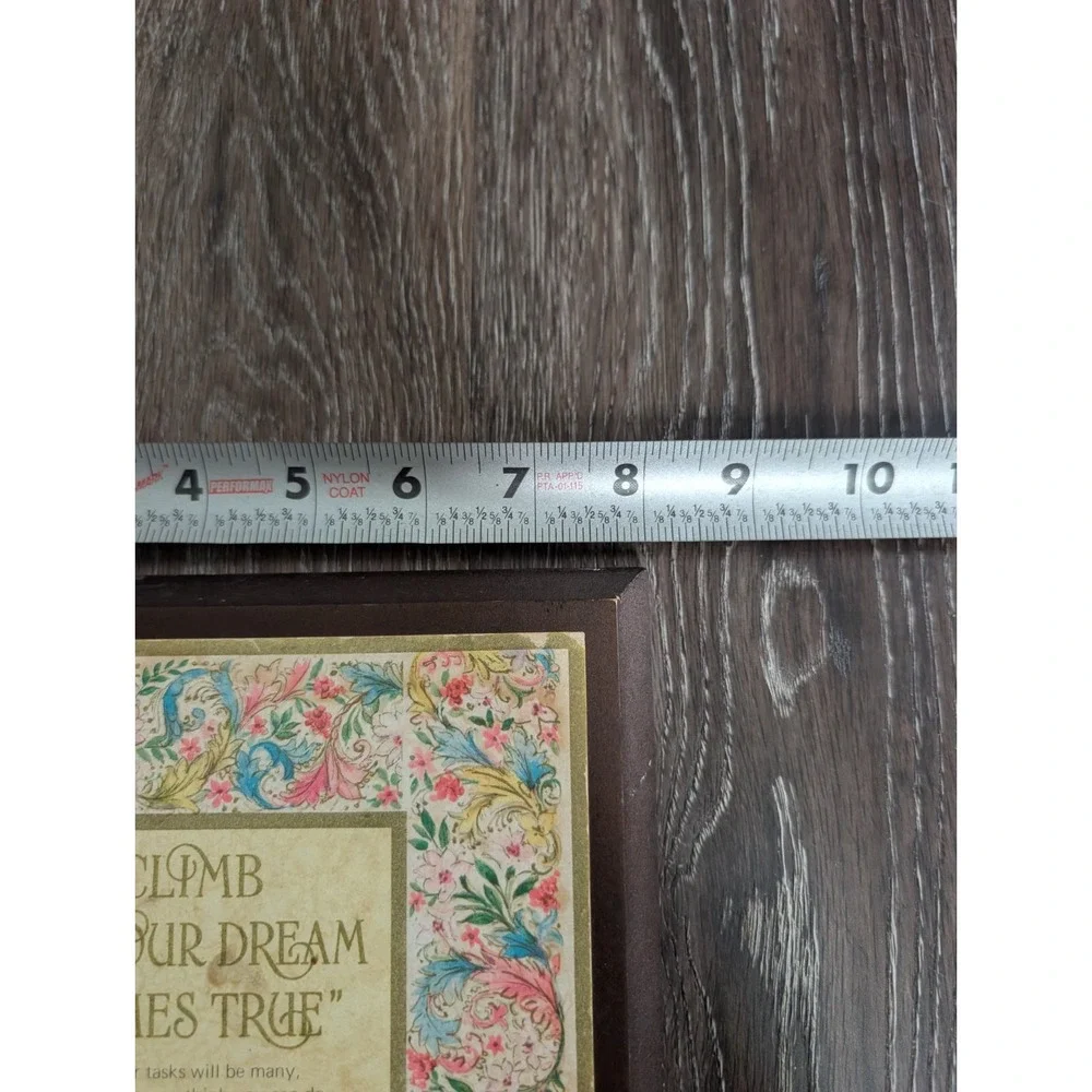 Vintage Gibson Inspirational Keepsake Wood Plaque – Helen Steiner Rice